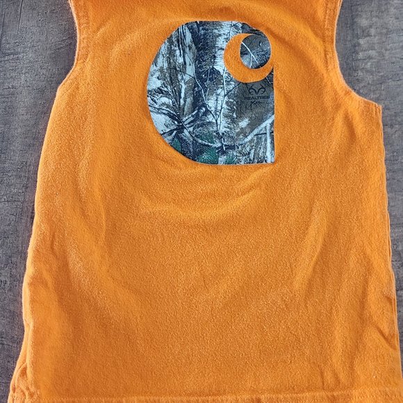 Boys carhartt tank and jeans - Picture 2 of 4